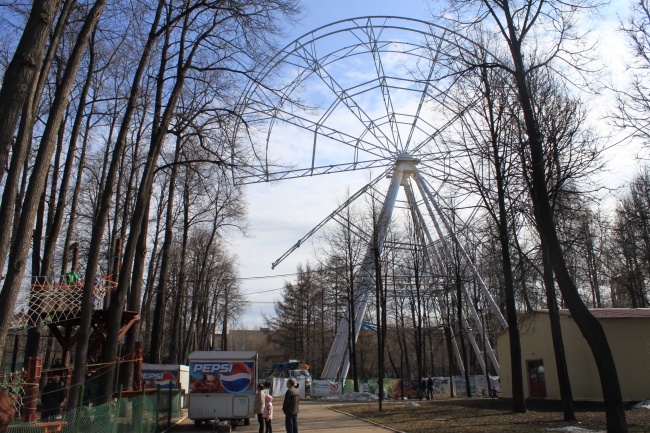 Горьковский парк Перми имеет небезопасные конструкции